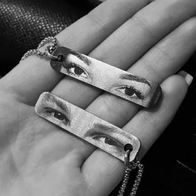 گردنبند حک چشم بازنجیر ونیزی