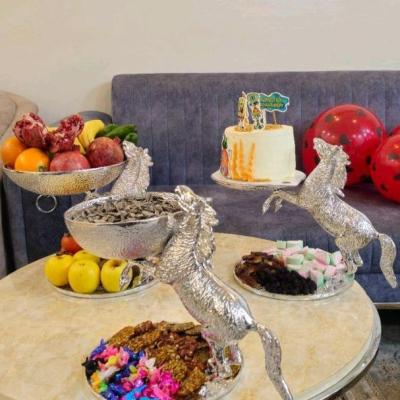 ست پذیرایی سه تیکه اسب