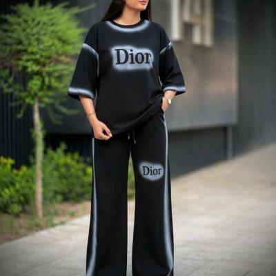 تیشرت و شلوار بیرون پوش پنبه گلکسی دیور NEW-157044