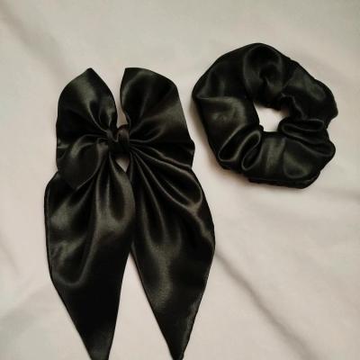 پاپیون و اسکرانچی ساتن معمولی در رنگبندی