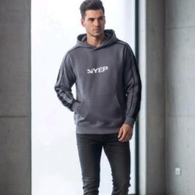 هودی مردانه دورس سه نخ پنبه داخل کرک قواره دار