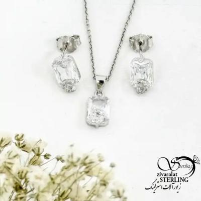 نیمست امرالدکات نقره 925عیار کد 20275