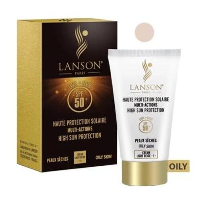 کرم ضد افتاب لانسون شماره1 اصلی روکش دار