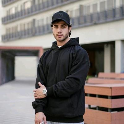 هودی لش ساده مردانه توکرک سایز XXL رنگ مشکی