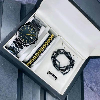 پک کادویی ساعت و دستبند مردانه