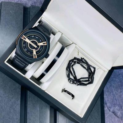 پک کادویی ساعت و دستبند مردانه