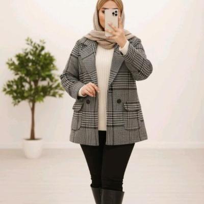 پالتو کتی زنانه مدل دلتا