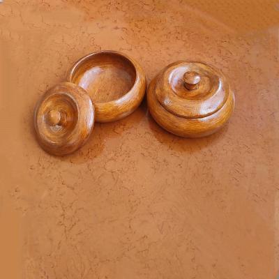 یک جفت قندان طرح چوب