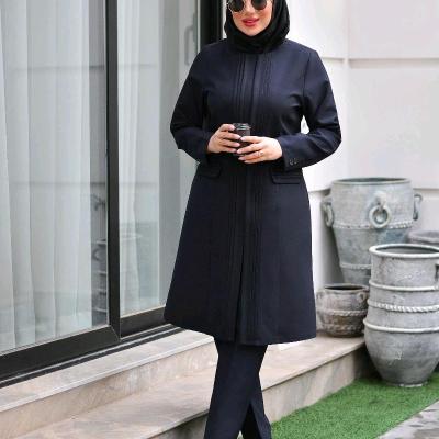 مانتو اداری زنانه مدل لاوین کد 80284