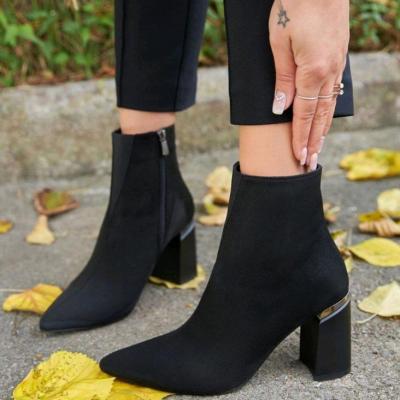 نیم بوت مجلسی پاشنه دارsevgi