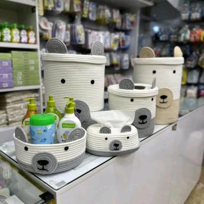 ست آکسسوری شش تیکه سبدطرح خرس