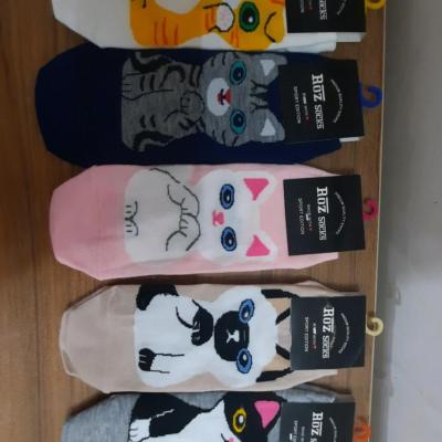 جوراب مچی طرح گربه