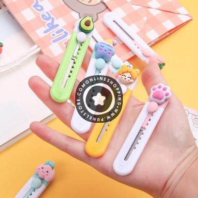 مینی کاتر فانتزی خارجی زرد cute mini cutter