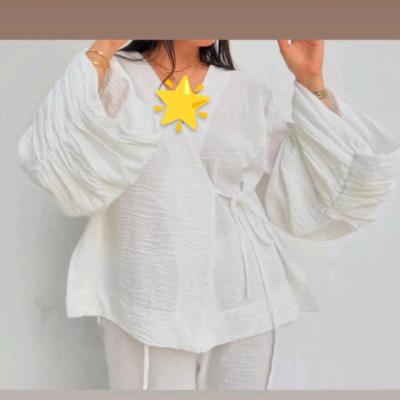 مانتو اسپرت زنانه لنین مدل شومیزمانتویی مزونی