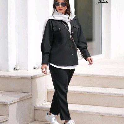 مانتو شلوار زنانه پرشیا مدل ست پر فروش-153783