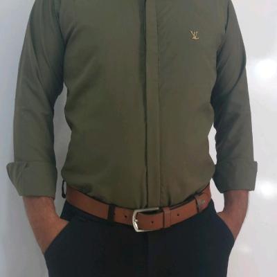 پیراهن مجلسی رنگ سبز پارچه دوشین