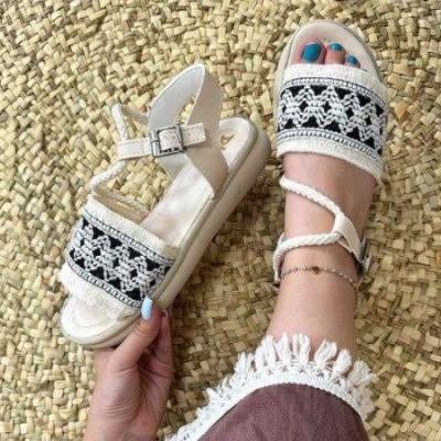 صندل زنانه طرح سنتی