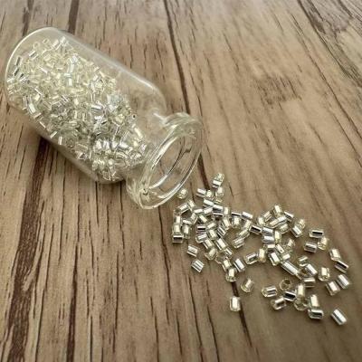 ملیله شکسته درشت نقره ای