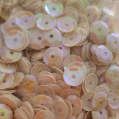 پولک سفید هفت رنگ