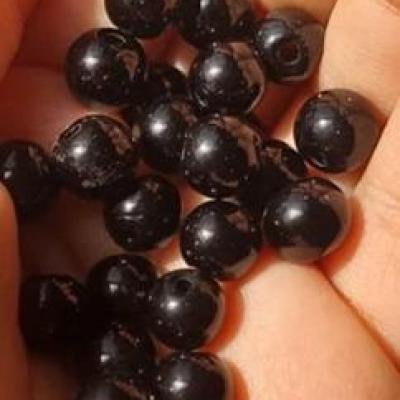 مهره پلاستیکی مشکی