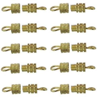 قفل پیچی گردنبند طلایی یکعددی