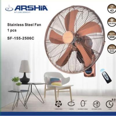 پنکه دیواری تمام استیل ارشیا مدل SF-155-2506C
 هزینه ارسال پس کرایه بامشتری