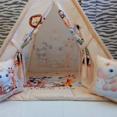 چادر سرخپوستی حیوانات برند نگارکیدز