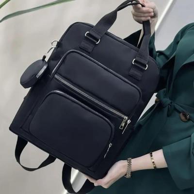 کوله پشتی دانشجویی دخترانه اسپرت مشکی جنس دیبا برنزنتی ارسال رایگان-154799