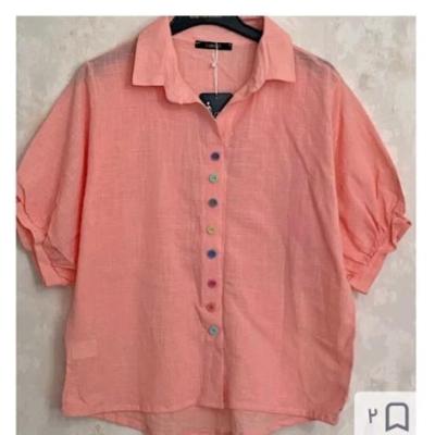 تیشرت استین کوتاه کنفی فری سایز