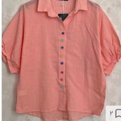 تیشرت کنفی استین کوتاه ف ری سایز