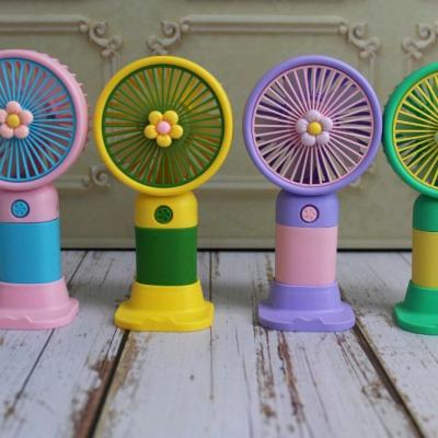 پنکه شارژی طرح گل