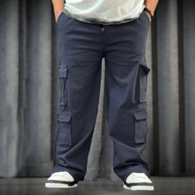 شلوار مردانه کارگو جنس بنگال رنگ نوک مدادی