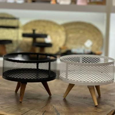 سبد میوه سه پایه چوبی دیانا-155689