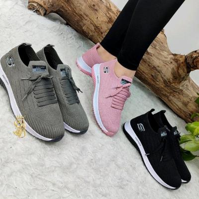 کتونی جورابی کتونی طبی کتونی بافت کتانی زنانه کفش سبک کتونی سبک