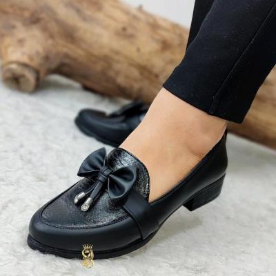 کفش عروسکی کفش پاپیونی کالج پاپیونی سایز 36 تا 41 کفش مجلسی کفش طبی