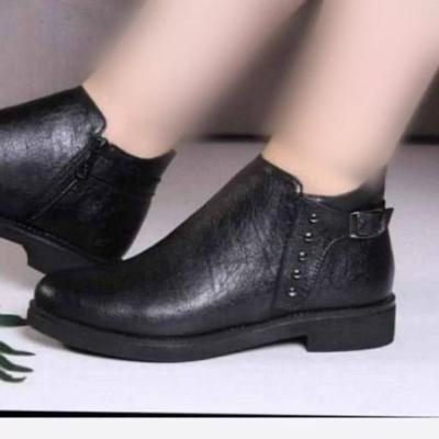 نیم بوت رنانه نگینی زنانه و دخترانه راحتی و اداری کد 600جدید-157139