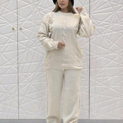 بلوز و شلوار بافت مارپیچ کد 558