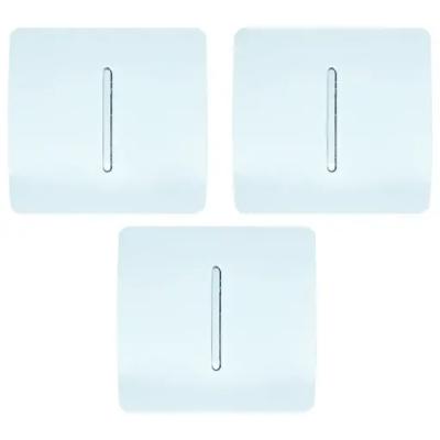 کلید تک پل آسیا الکتریک مدل SFD-WHT بسته 3 عددی