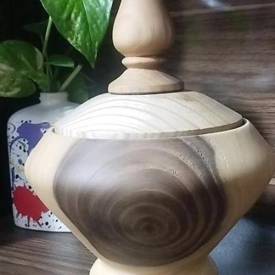 شکلات خوری چوب گردو