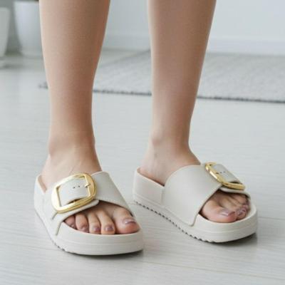 دمپایی زنانه مدل هایلین با لژ 4 سانت