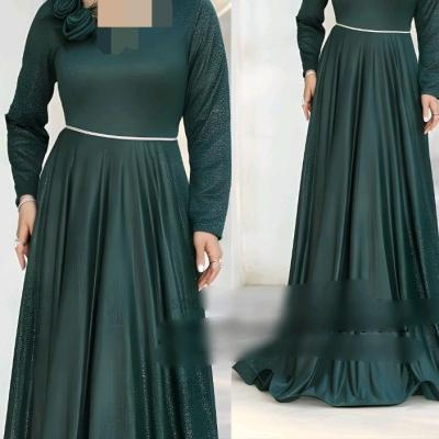 پیراهن شب زنانه حریر مدل پوشیده لباس مجلسب زنانه سایز بزرگ ماکسی مجلسی پوشیده