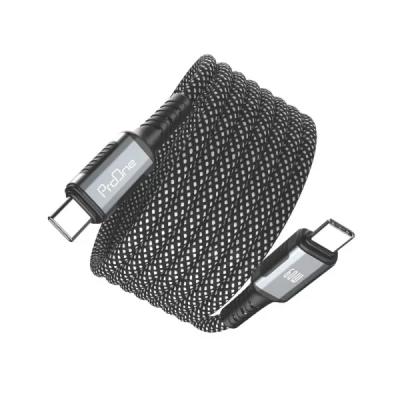 کابل شارژ دوسر Type-C پرووان مدل PCC104 طول 1 متر