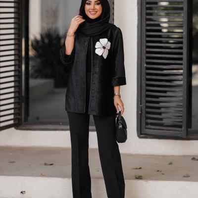 کت مجلسی مخمل مدل گلسا