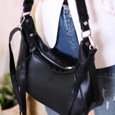 کیف دوشی هلالی زنانه رنگبندی ارسال رایگان