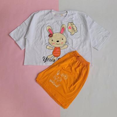 کراپ شورتک قواره دار برند ترک