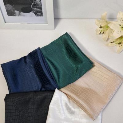 روسری نخ ابریشم ژاکارد