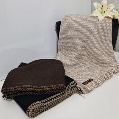 شال بافت حاشیه گندمی