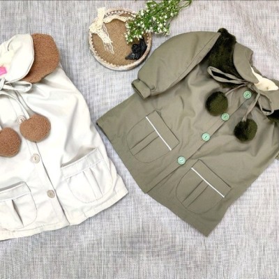 پالتو بچگانه روی ضد آب داخل خز