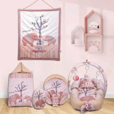 سرویس خواب هفت تیکه طرح دار مخمل خرسی