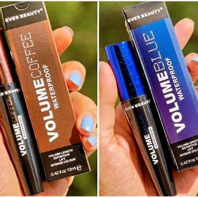 ریمل آبی و قهوه ای برند اور بیوتی